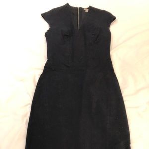 Helmet Lang black above the knee dress